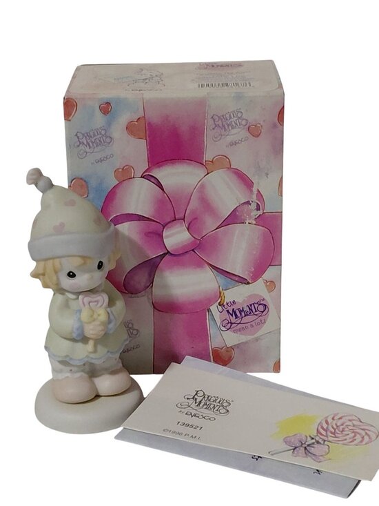 Enesco Other - Precious Moments Figurine "You Make The World A Sweeter Place" By Enesco